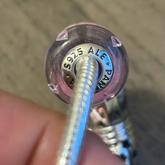 Pandora Moments Snake Chain Bracelet 18CM+Charm Pandora+9 Charms Sterling Silver - Picture 4 of 11